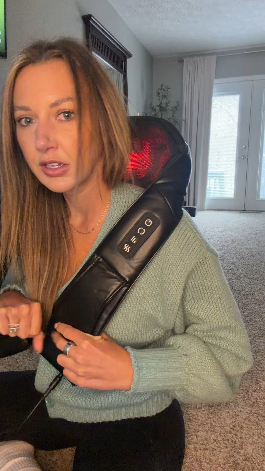 Shiatsu massager with heat for deep relaxation and muscle relief. Perfect for neck, shoulders, back, and legs. Easy to use, portable, and designed to melt away tension anytime you need it.

#LTKFindsUnder100 #LTKselfcare #LTKdayinmylife