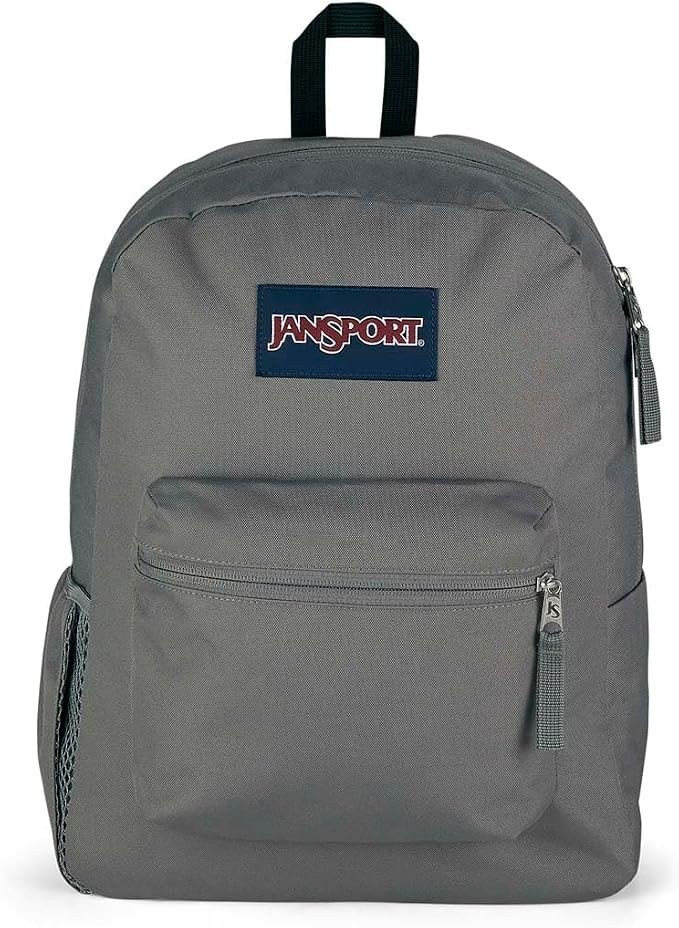 JanSport Unisex Cross Town Graphite Grey Polyester Backpack | Amazon (US)
