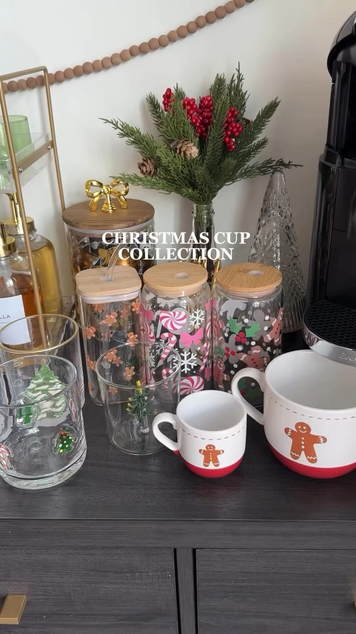 In love with all these cups🤭 I’ve linked all the cups I could find in my LTK in my bio! 🎄❤️ #christmascup #christmascups #glasscups #glasscup #glasscupswithbamboolidandstraw #viralglasscups #worldmarket #targetchristmas #coffeeglass #coffeeglasscup #coffee #coffee #delicious #goodmorning #bhfyp #breakfast #morning #cake #chocolate #homemade #lunch #foodstagram #foodphotography #cafe #dessert #foodblogger #starbucks #tea #coffeetime #brunch #coffeelover