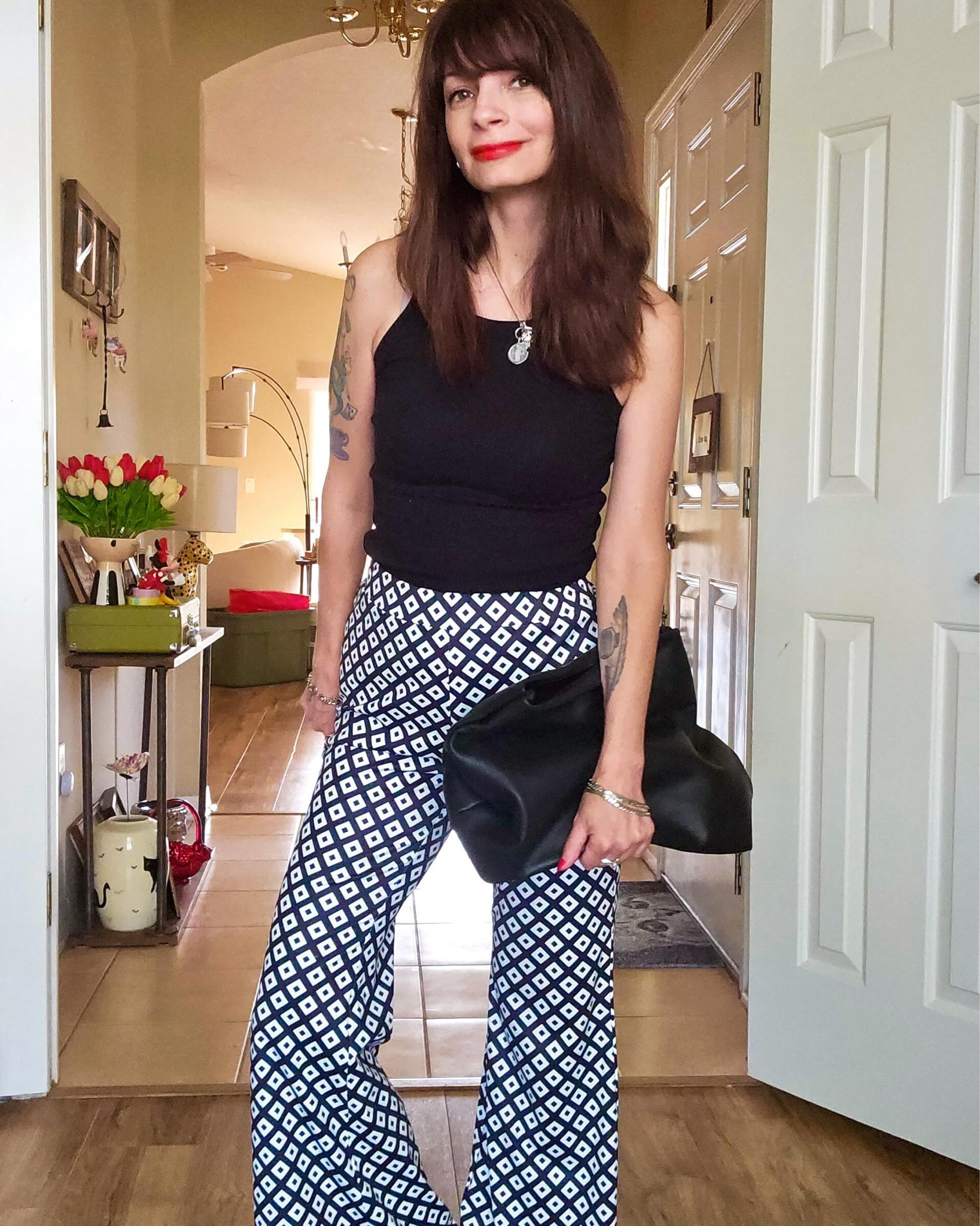 These @Commense   pants are not for the faint of heart. ❤️

#LTKdayinmylife