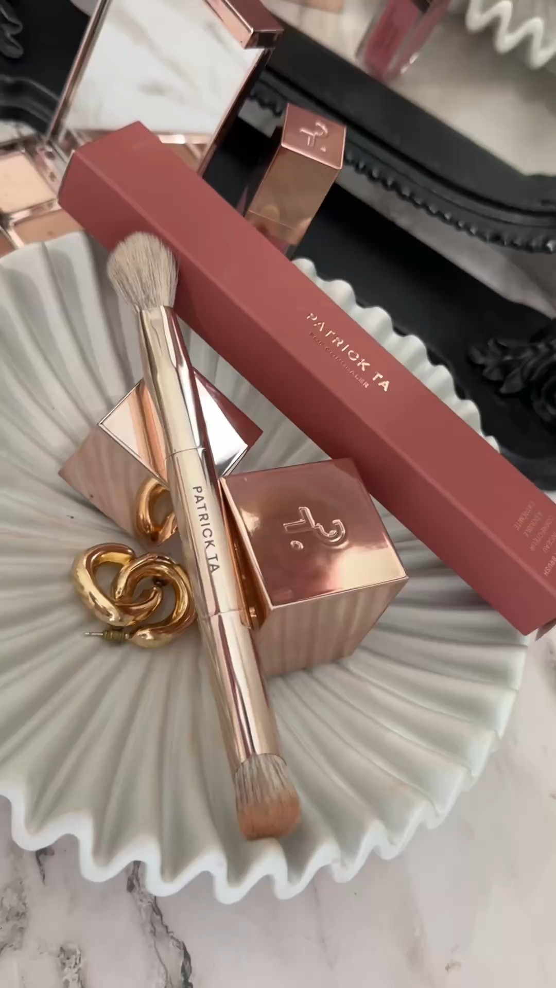 This new dual end concealer brush makes blending and blurring so easy! 

#LTKBeauty #LTKmomlife #LTKgrwm