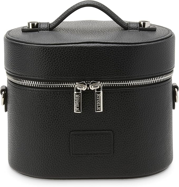 ETOILE - Oval Toiletry Case - Travel Makeup Bag Organizer with Shoulder Strap and Removable Divid... | Amazon (US)