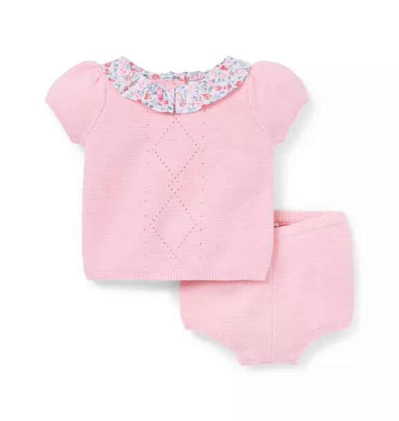 Baby Floral Collar Matching Set | Janie and Jack