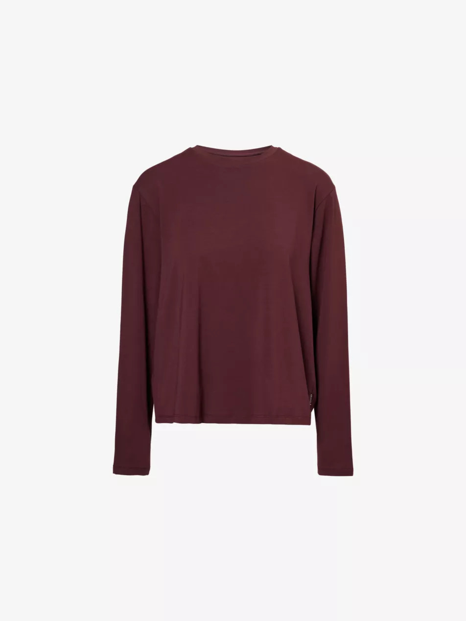 Long-sleeve relaxed jersey T-shirt | Selfridges