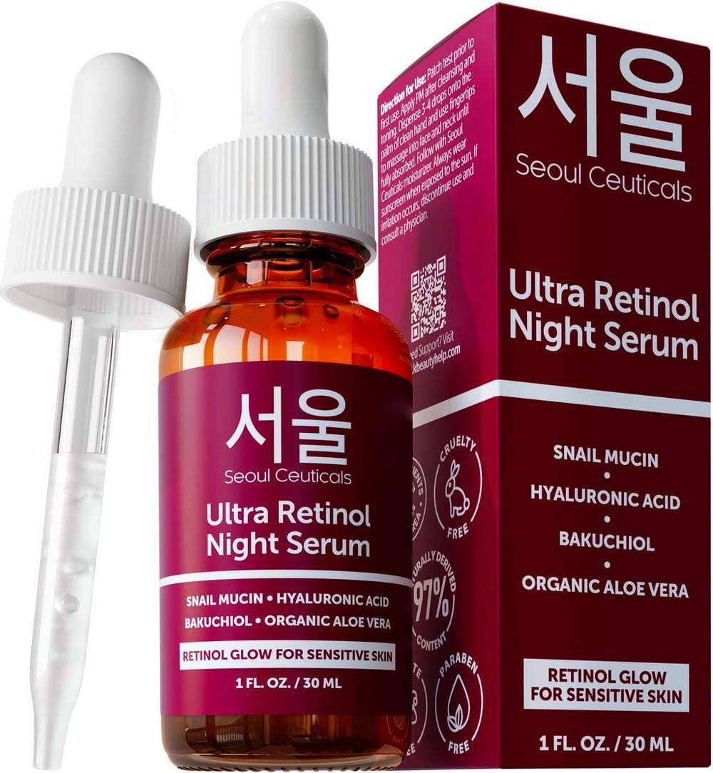 Seoul Ceuticals Korean Skin Care Ultra Retinol Night Serum | Ulta