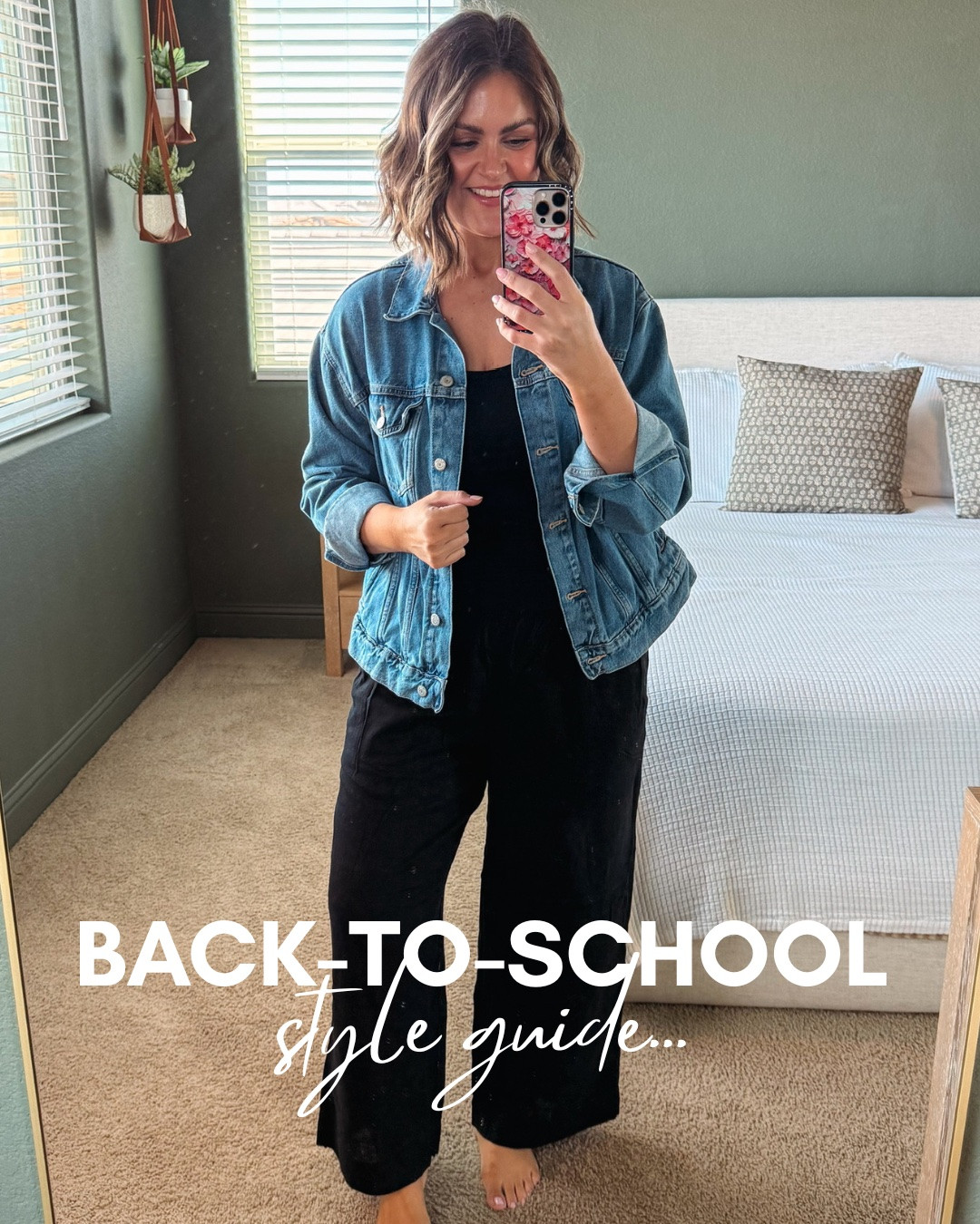 Back-to-school style is officially here! 🍎📚 Whether you're tackling school drop-off, heading to the office, or running errands, these are the easy outfits I'll be wearing on repeat this season!

Black sweatshirt & pants, Large Brown T-shirt, Large Pants, XL Dark wash jeans, 12 Striped T-shirt, Large Blue and white Dress, Large Denim jacket, XL Grey plaid dress, 10 (sized down) White top & Shawl, Large Jeans 32 (sized up 1) Blue pants, Large White eyelet top, Large

#LTKSeasonal #LTKWorkwear #LTKdayinmylife