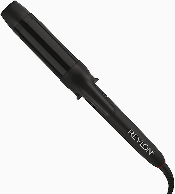 REVLON SmoothStay 1 ½ Inch Barrel Curling Iron, Coconut Oil Infused, for Loose Curls, Shinier, V... | Amazon (US)