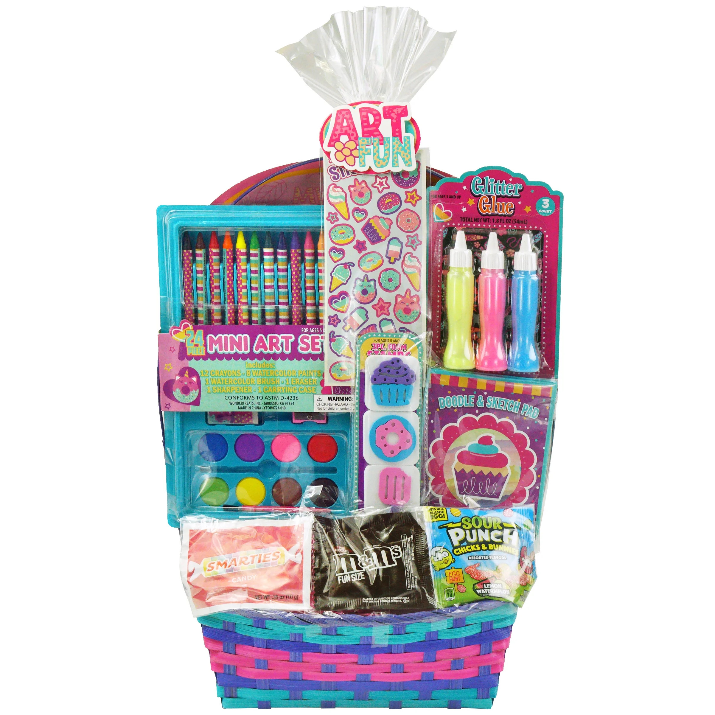 Wondertreats Color and Paint Easter Basket | Walmart (US)