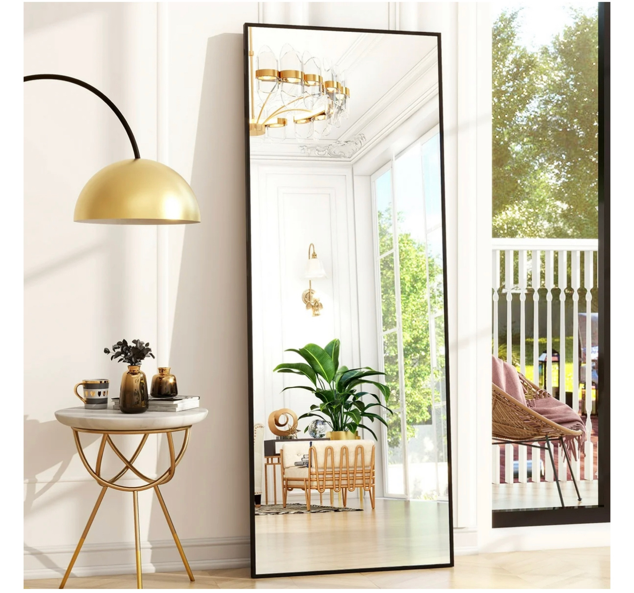 Free standing mirror on crazy sale! 

#LTKFindsUnder100 #LTKSaleAlert #LTKHome