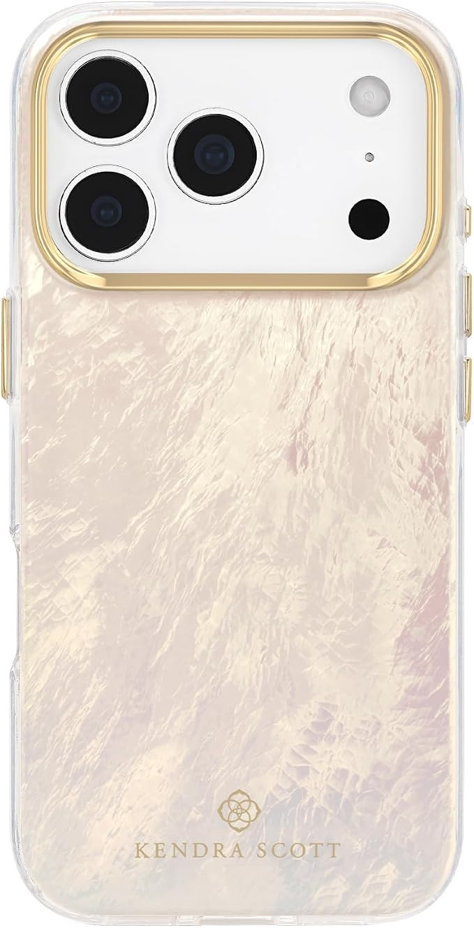 Kendra Scott iPhone 17 Pro Case - MagSafe Phone Case - Cream Pearl | Amazon (US)