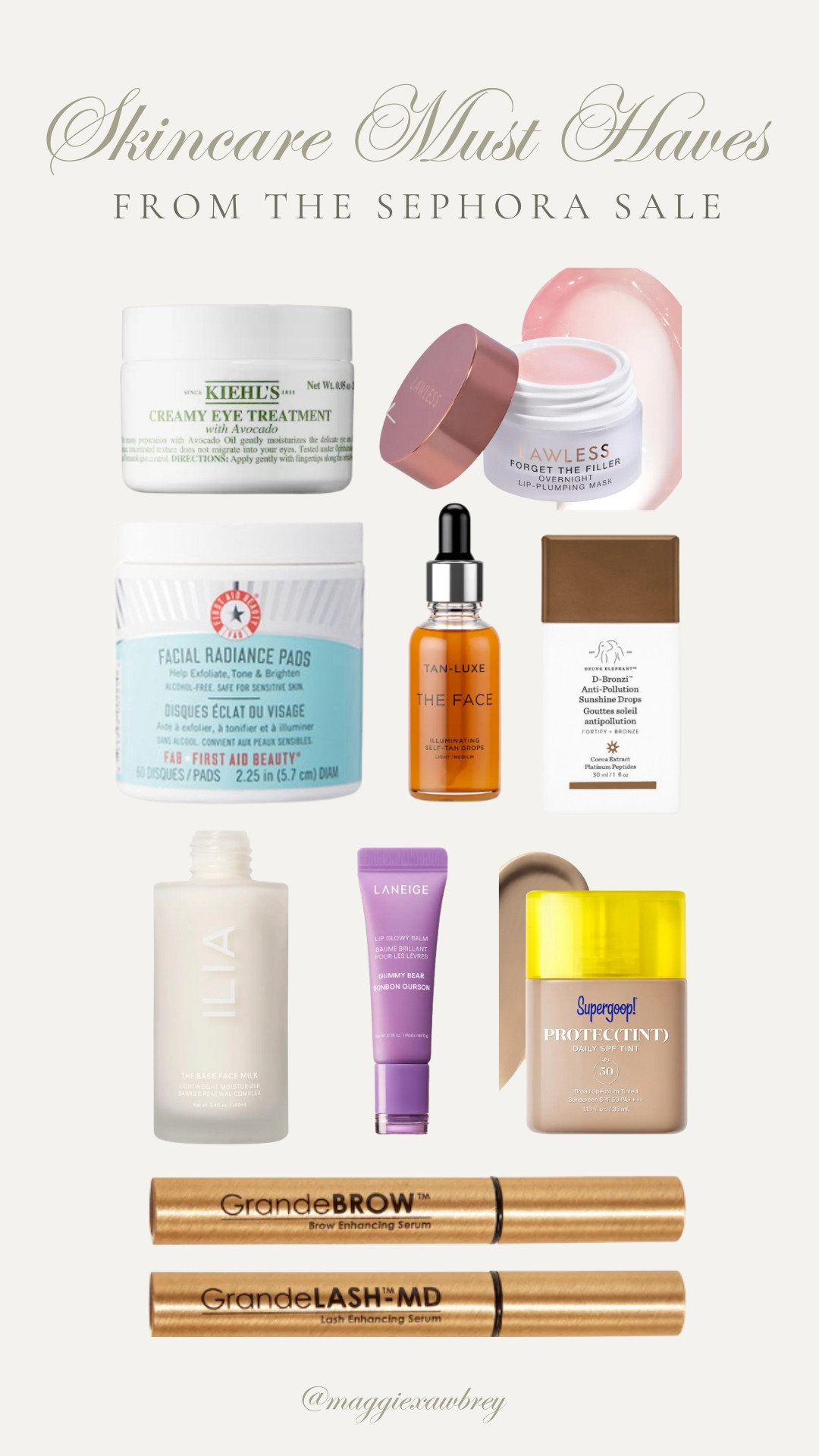 skincare must haves!

#skincaremusthaves #skincareholygrails #sephorasale 

 