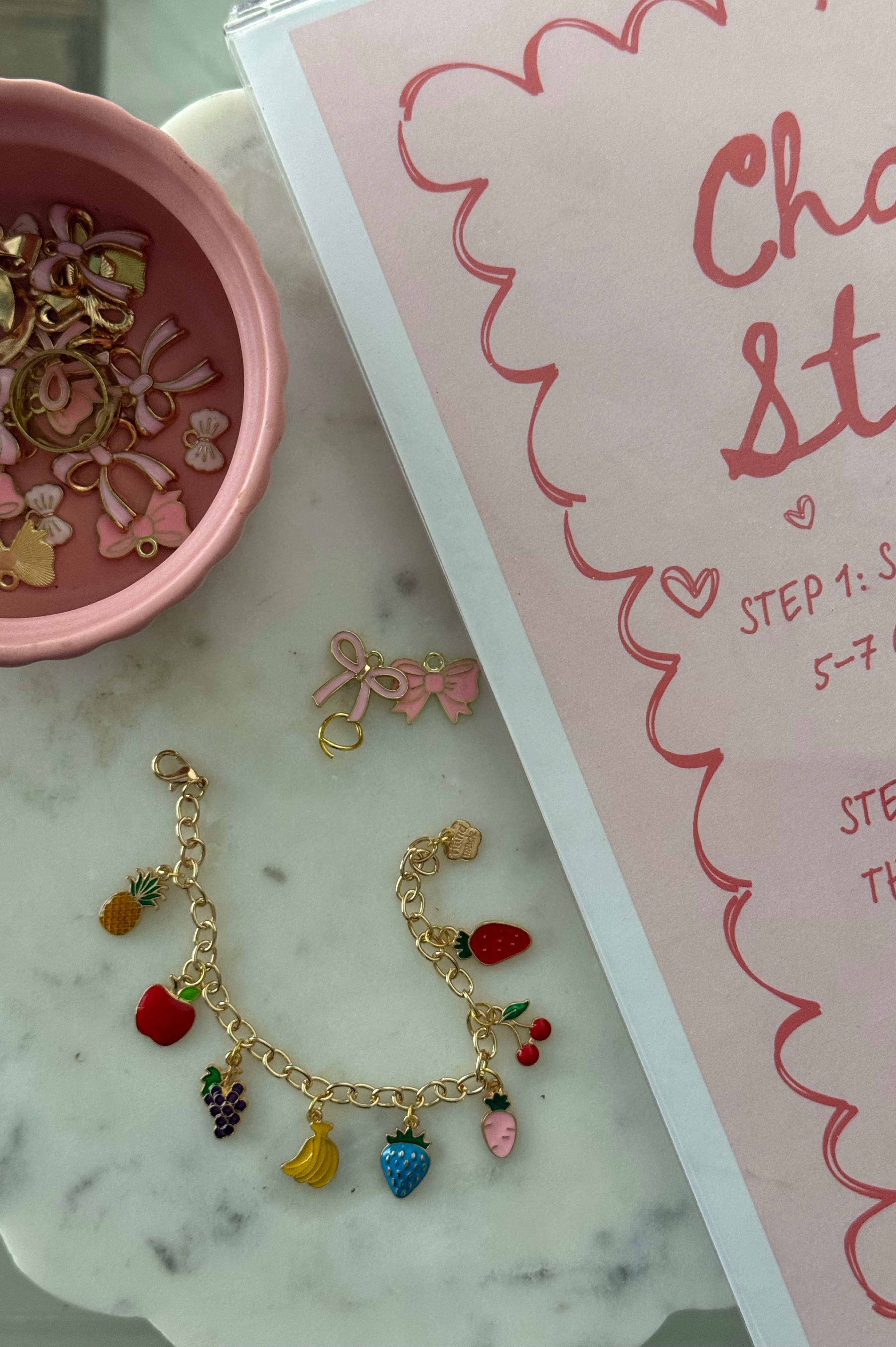 DIY Charm Bracelet | Galentine’s ideas | Valentine’s Day | Craft Station | Party Ideas | Amazon Finds 

#LTKHome #LTKParties #LTKFindsUnder50