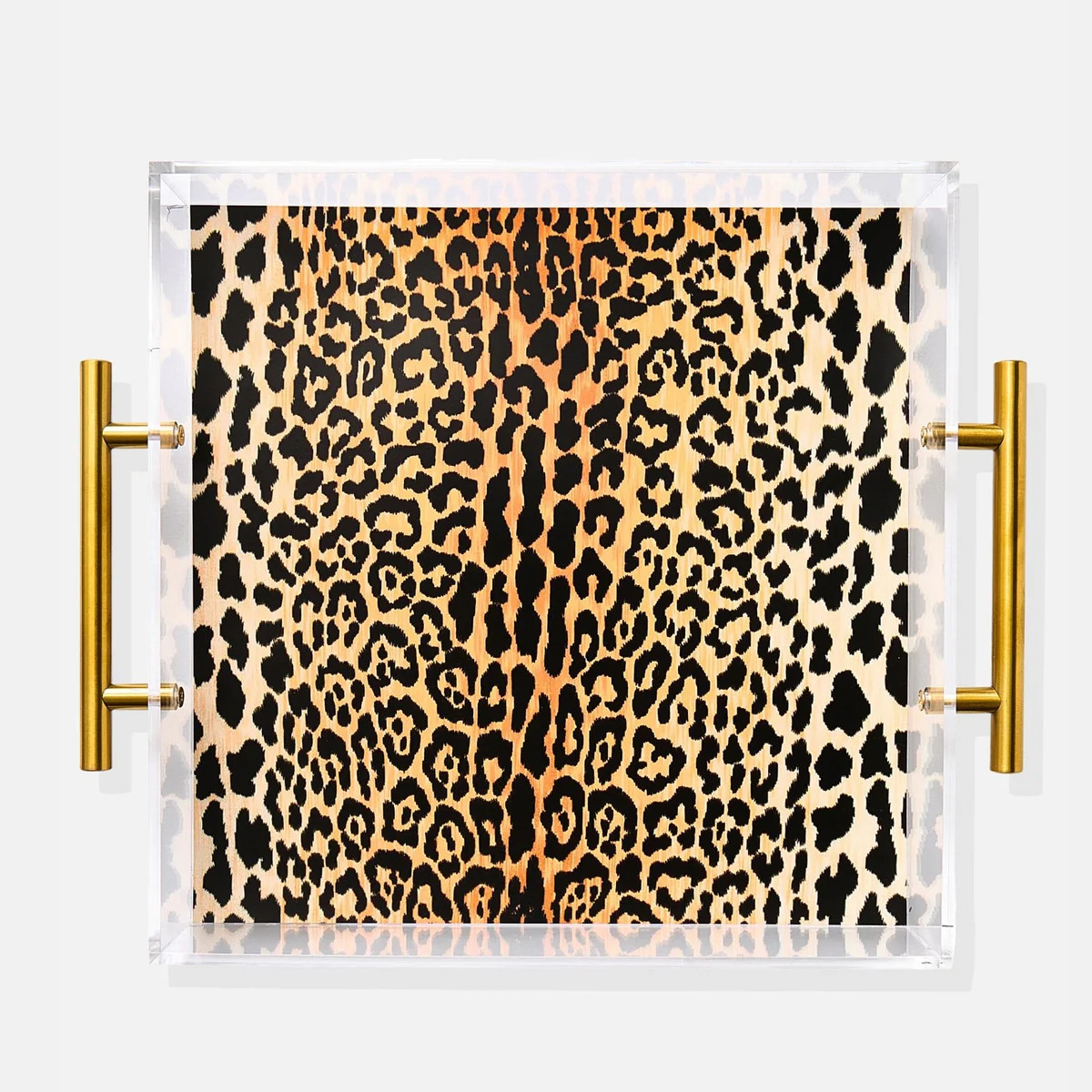 Leopard Print Large Tray | Tart By Taylor