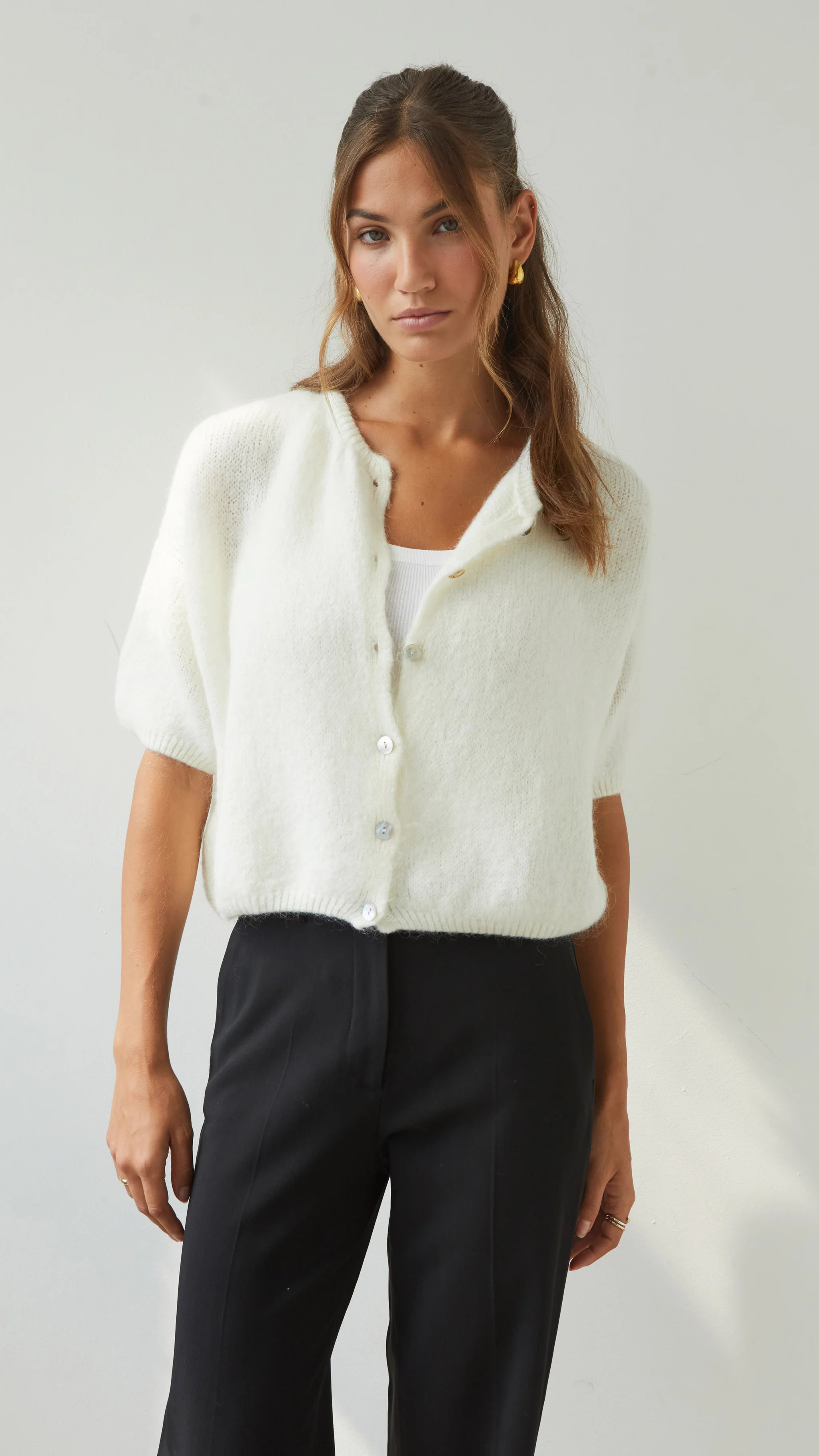 Emme Cardigan - Ivory | Charli