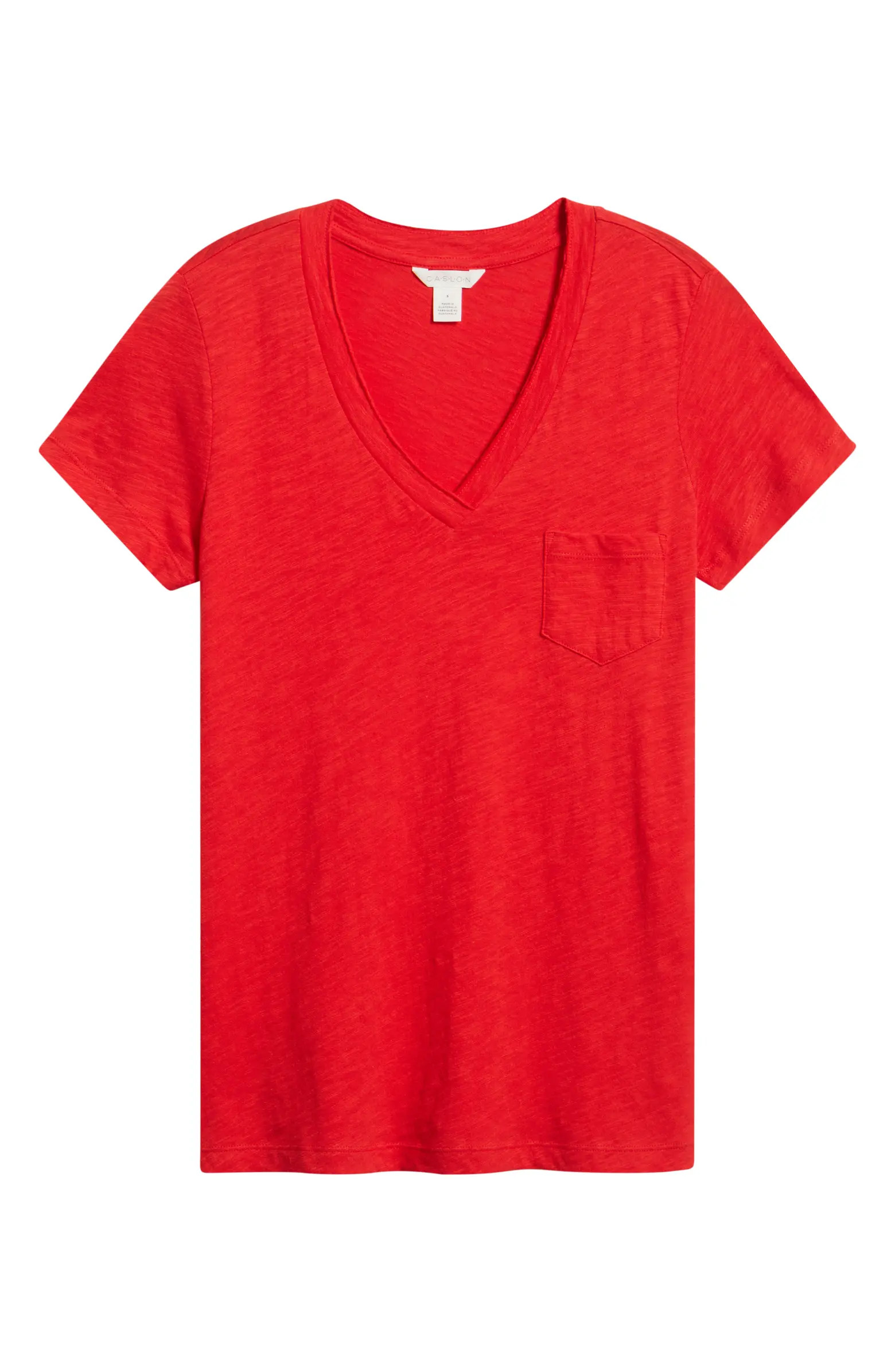 Cotton & Modal V-Neck T-Shirt | Nordstrom