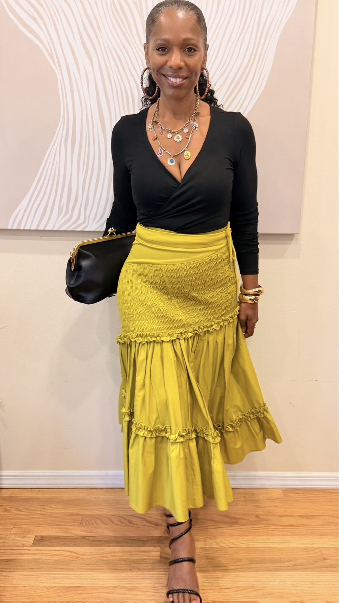 LTK Caption 💛🖤

This skirt deserved its own moment! 💛✨
Paired this statement AKIRA skirt with a simple black top and accessories for an easy, bold OOTD.

📏 5’4” | Wearing Medium
💛 Skirt: AKIRA
🖤 Shop the look below

#LTKStyleTip #LTKOver50 #LTKFashion #AKIRA #ThisIs60 #StyleAt60 #WomenOver50 #WomenOver60 #MidlifeFashion