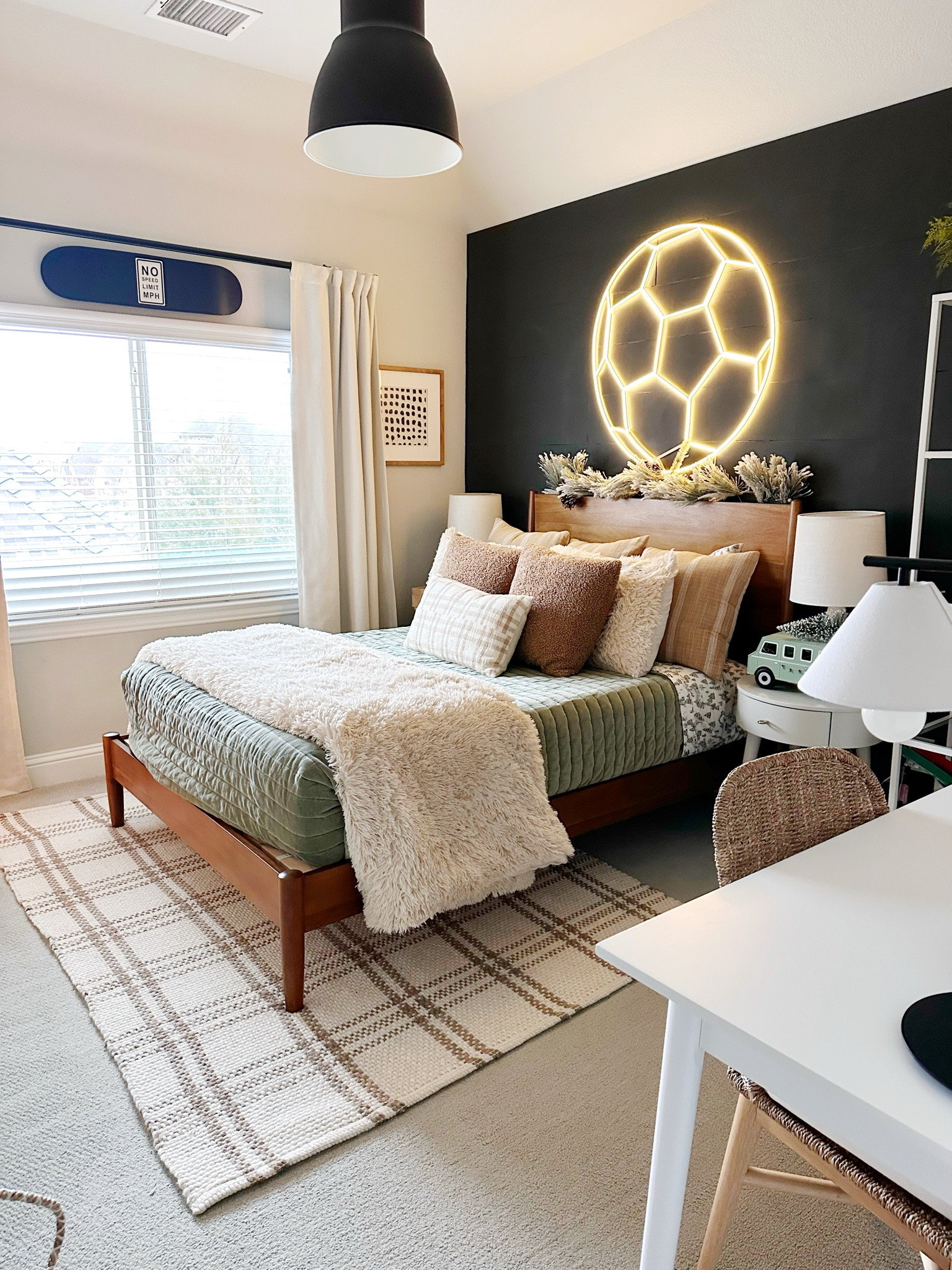 Masons bedroom is serving up some winter vibes. Love how his room looks cozy and playful!

#LTKKids #LTKHome #LTKSeasonal