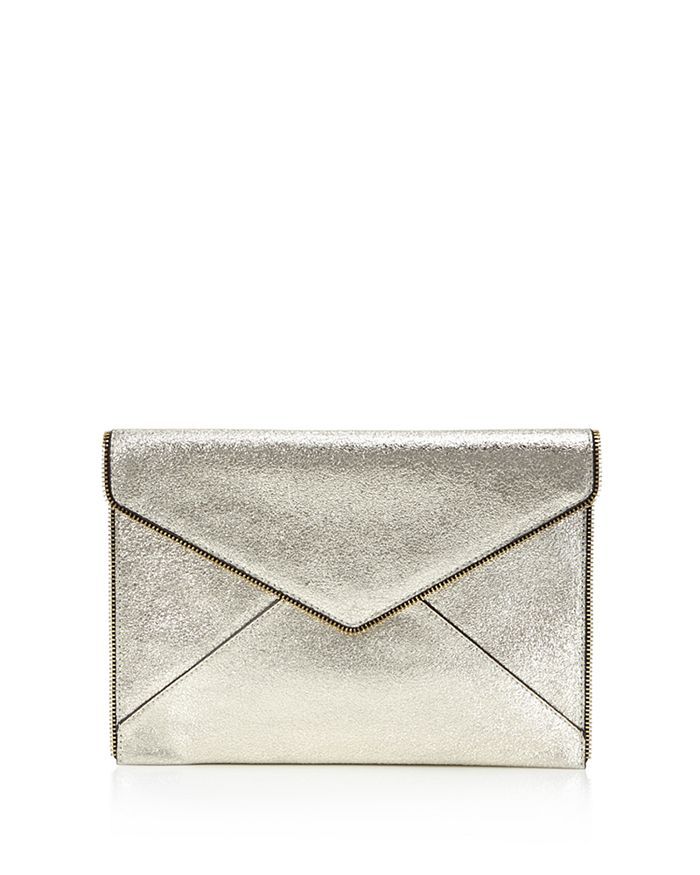 Leo Crackle Leather Clutch | Bloomingdale's (US)