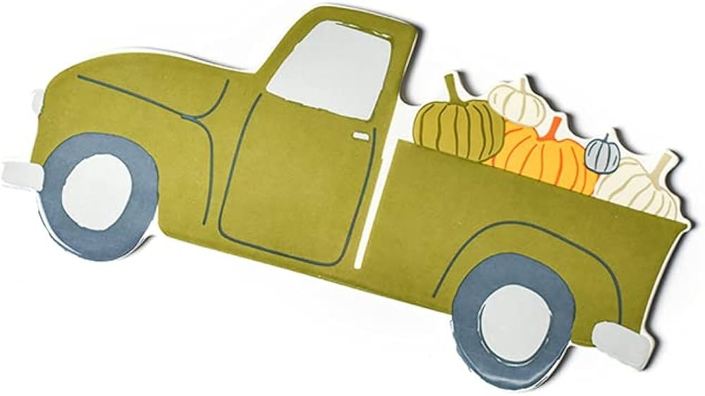 Happy Everything Pumpkin Truck Big Attachment | Amazon (US)