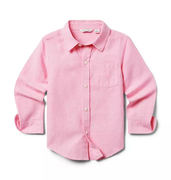 The Linen-Cotton Shirt | Janie and Jack