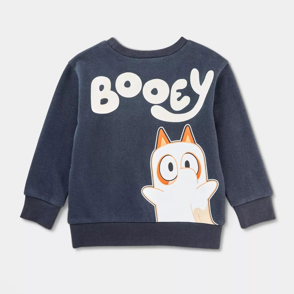 Toddler Bluey Bingo Halloween Fleece Sweatshirt - Black/Blue | Target