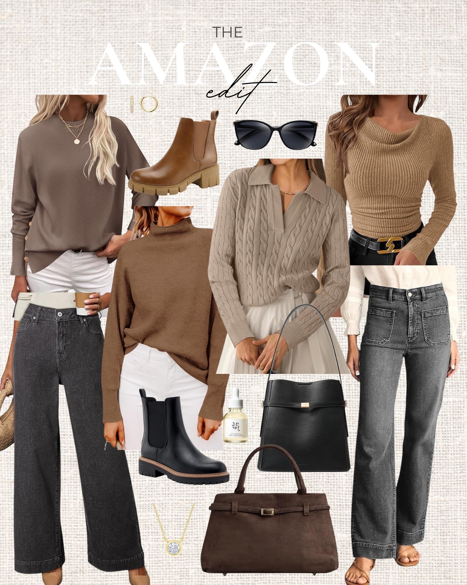 These new amazon fashion finds are so good! Perfect if you want to refresh your wardrobe!
knit pullover tops, high waist jeans, spring sweaters, gold jewelry trendy sunglassses, spring trendy outfits, spring look, casual style, trendy outfits, wardrobe essentials, transitional stye, everyday wear, favorite finds, amazon style, affordable look

#LTKU #LTKSeasonal #LTKootd