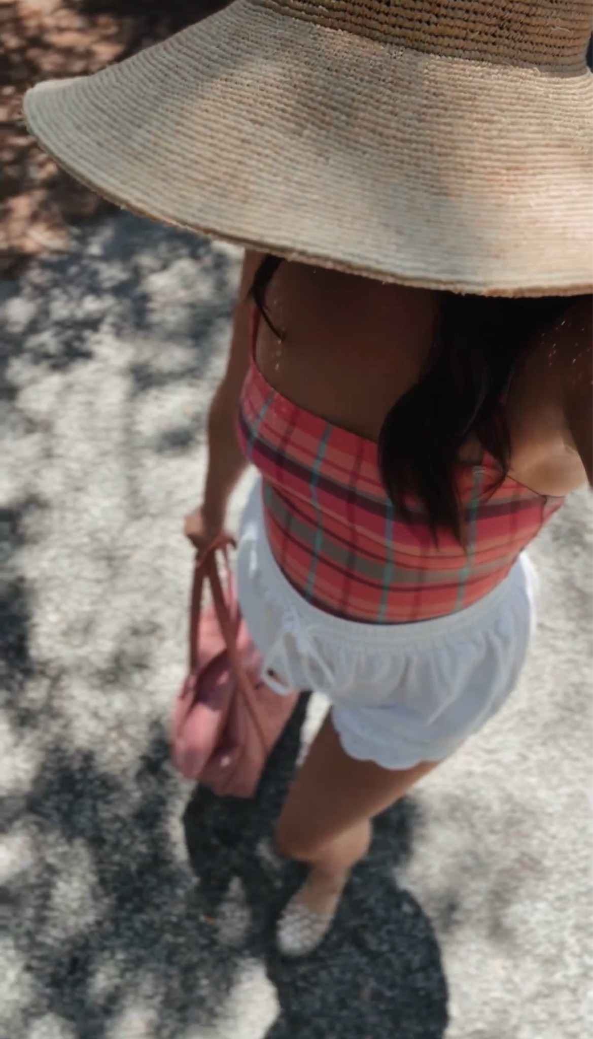 What I wore to the beach / swimsuit and swim cover up / beach hat

#LTKdayinmylife #LTKootd #LTKmomlife