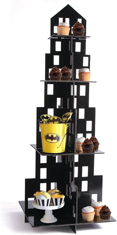 Fun Express Cupcake Stands for Dessert Table Set - Transform Your Party with Our 4-Tier 42-inch T... | Amazon (US)