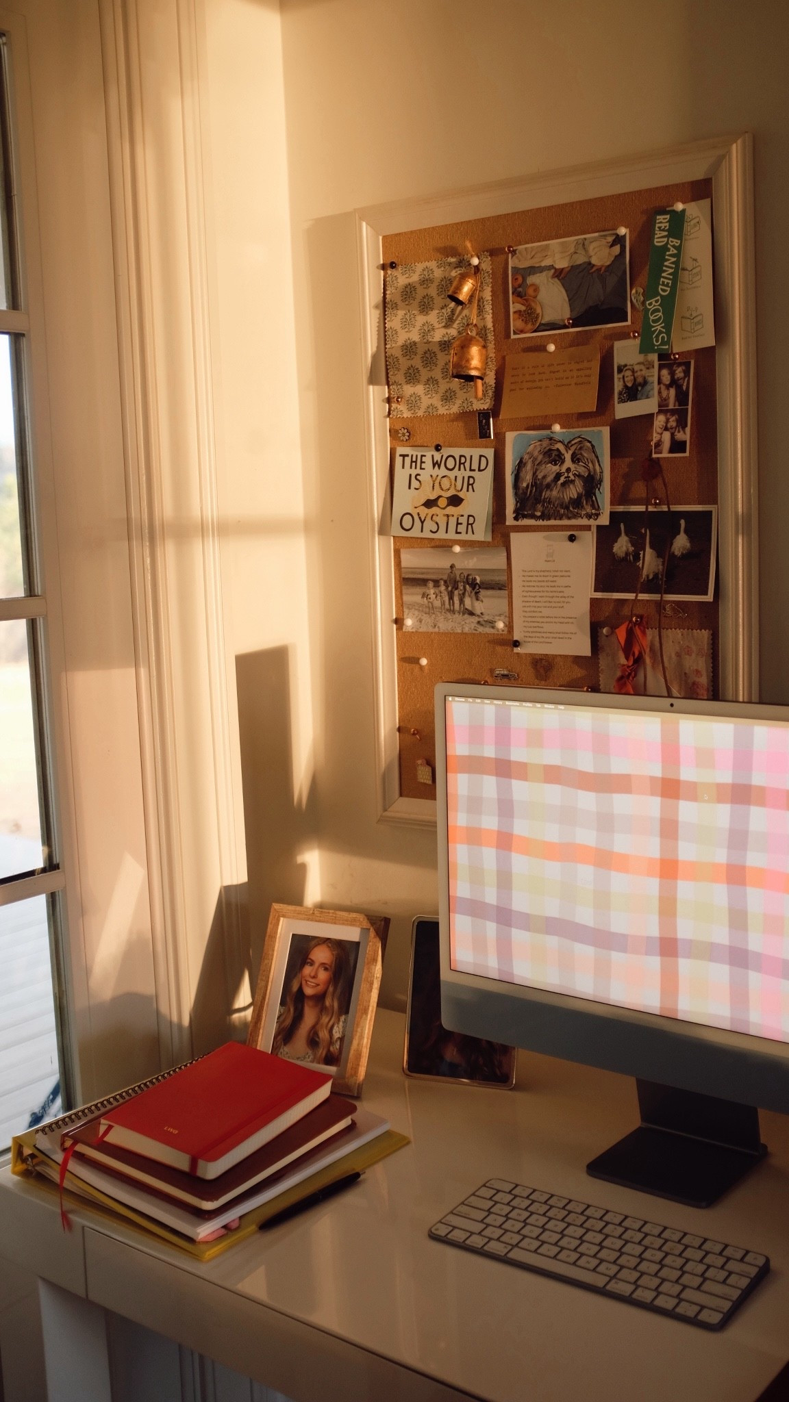 inspiration board for the new year in my office nook 

#LTKOver40 #LTKHome #LTKFindsUnder50