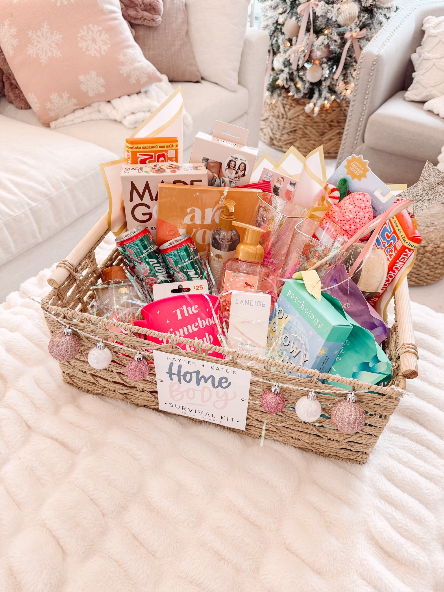 Christmas gift basket idea! 🎄

Festive, holidays, night in, self care, unique, fun, friends, neighbors, home body kit, treats, snacks, useful, practical, siblings 

#LTKGiftGuide #LTKSeasonal #LTKHoliday
