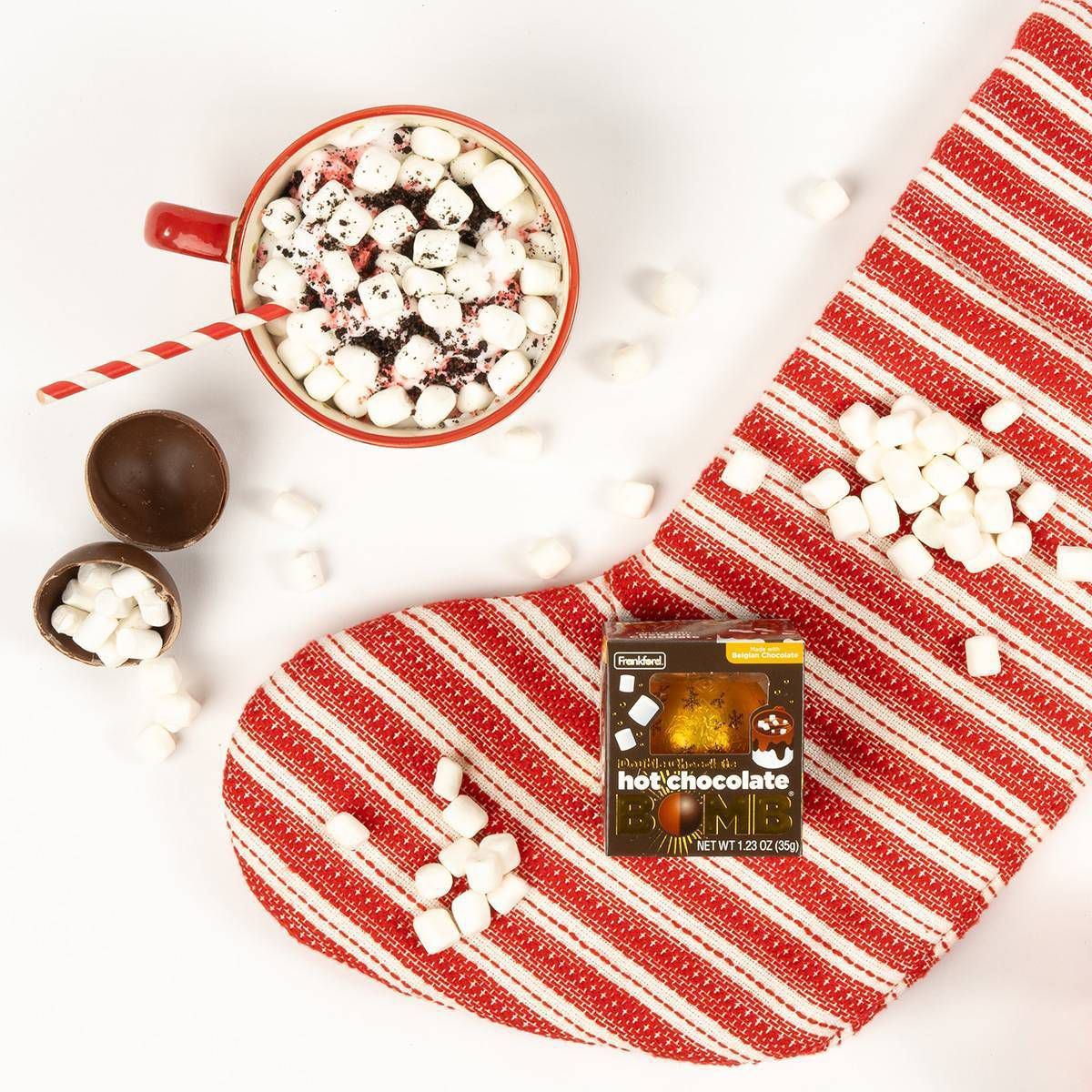 Frankford Double Chocolate Hot Chocolate Bomb - 1.23oz | Target