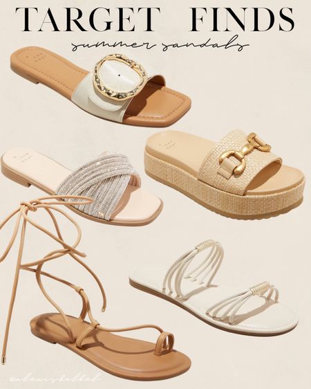 Target summer sandals 

#LTKShoeCrush #LTKFindsUnder50 #LTKFindsUnder100