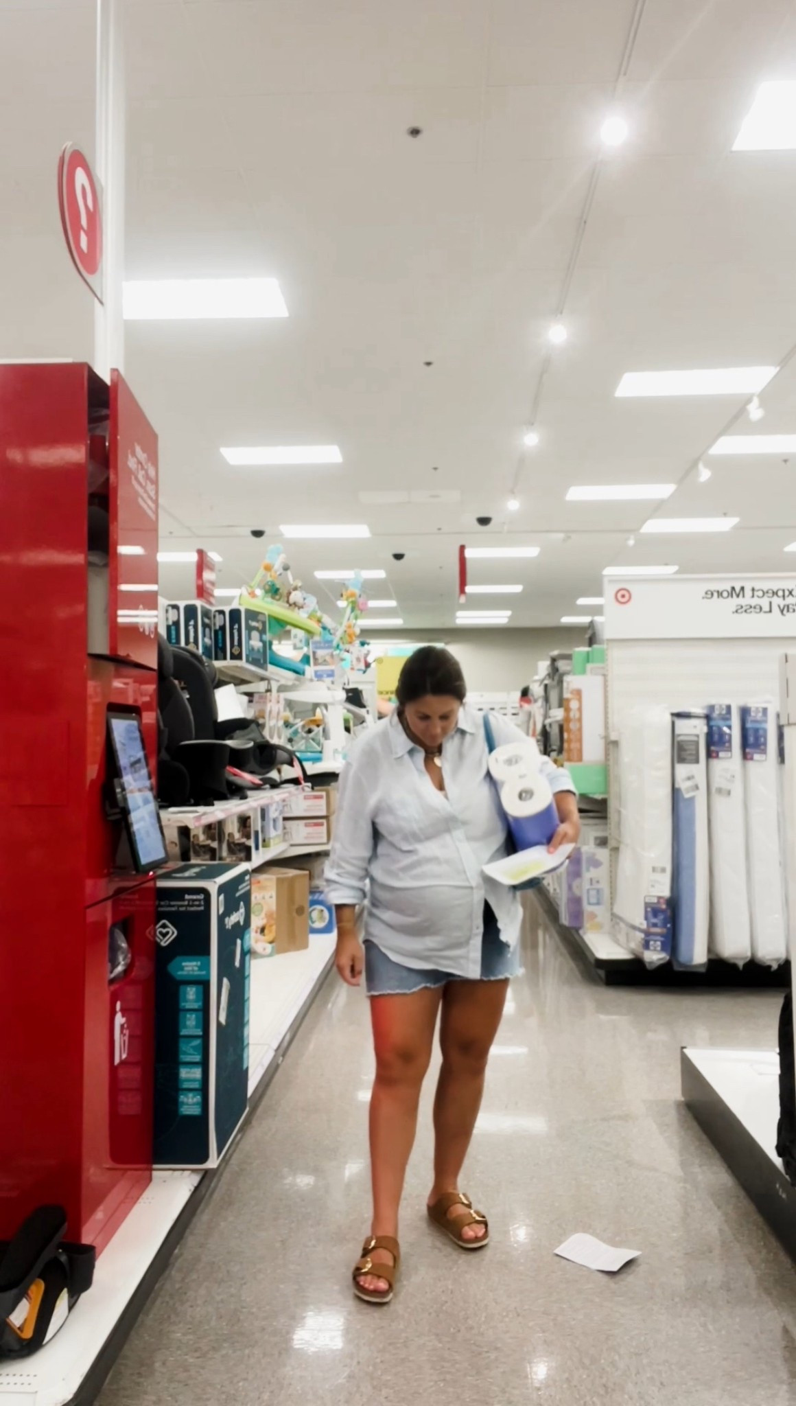 Easy bump friendly outfit—oversized linen button up (this one is from my husband’s closet) and denim shorts 

#LTKSeasonal #LTKBump