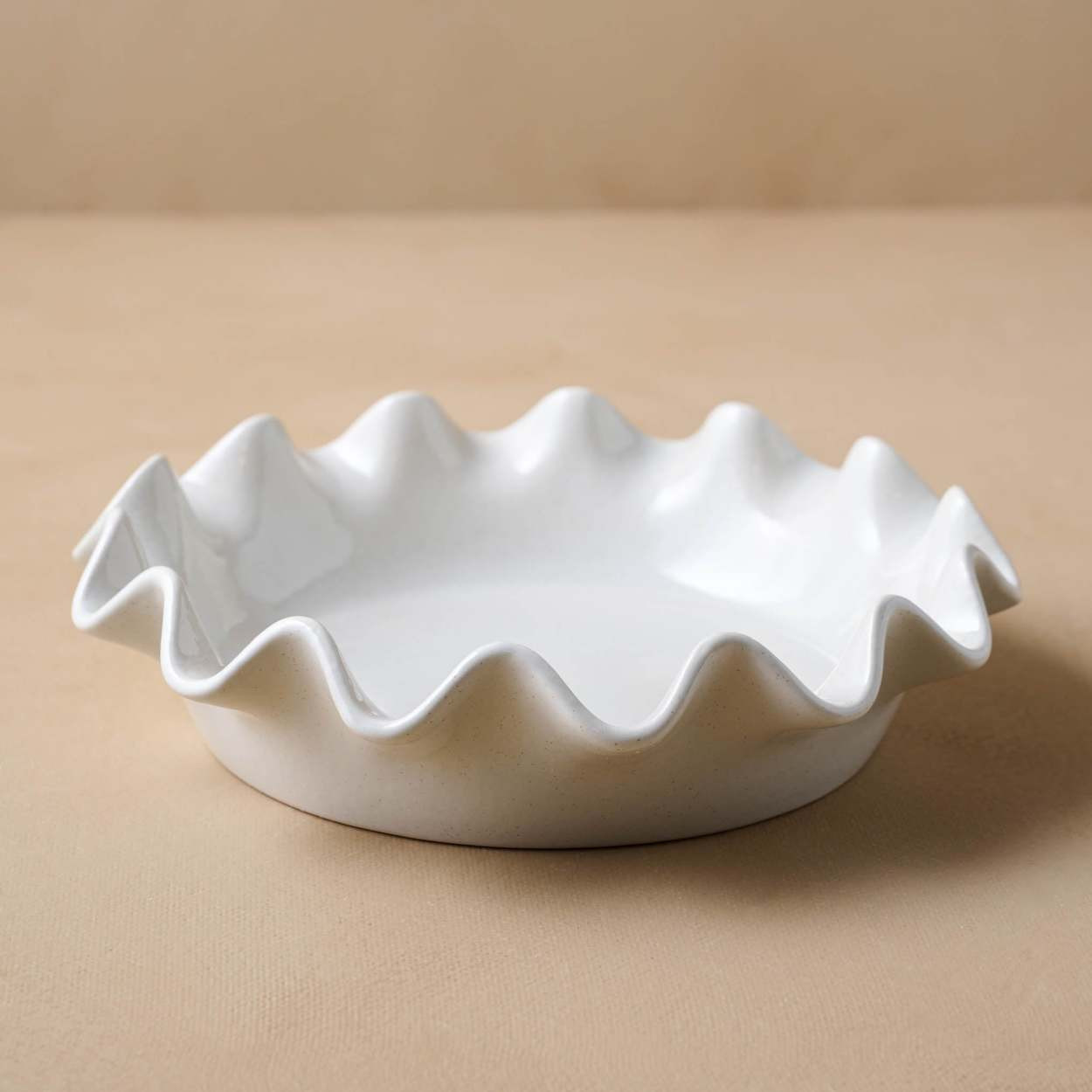Cream Speckled Pie Dish | Magnolia