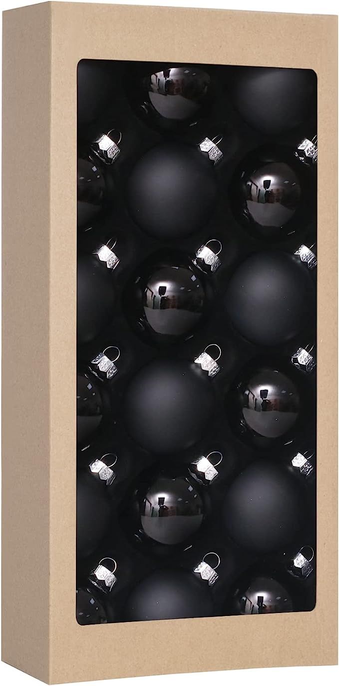 18PCS 1.8inch(45mm) Christmas Ball Ornaments for Christmas Decorations, Glass Ball Present for Xm... | Amazon (US)