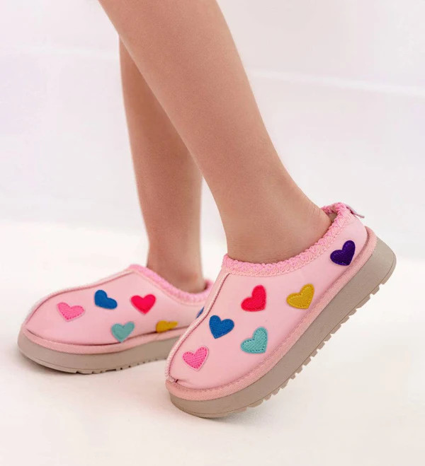 Candy Heart Sherpa Booties    Best Seller | Lola + The Boys