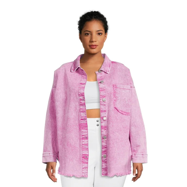 Celebrity Pink Women's Shacket | Walmart (US)