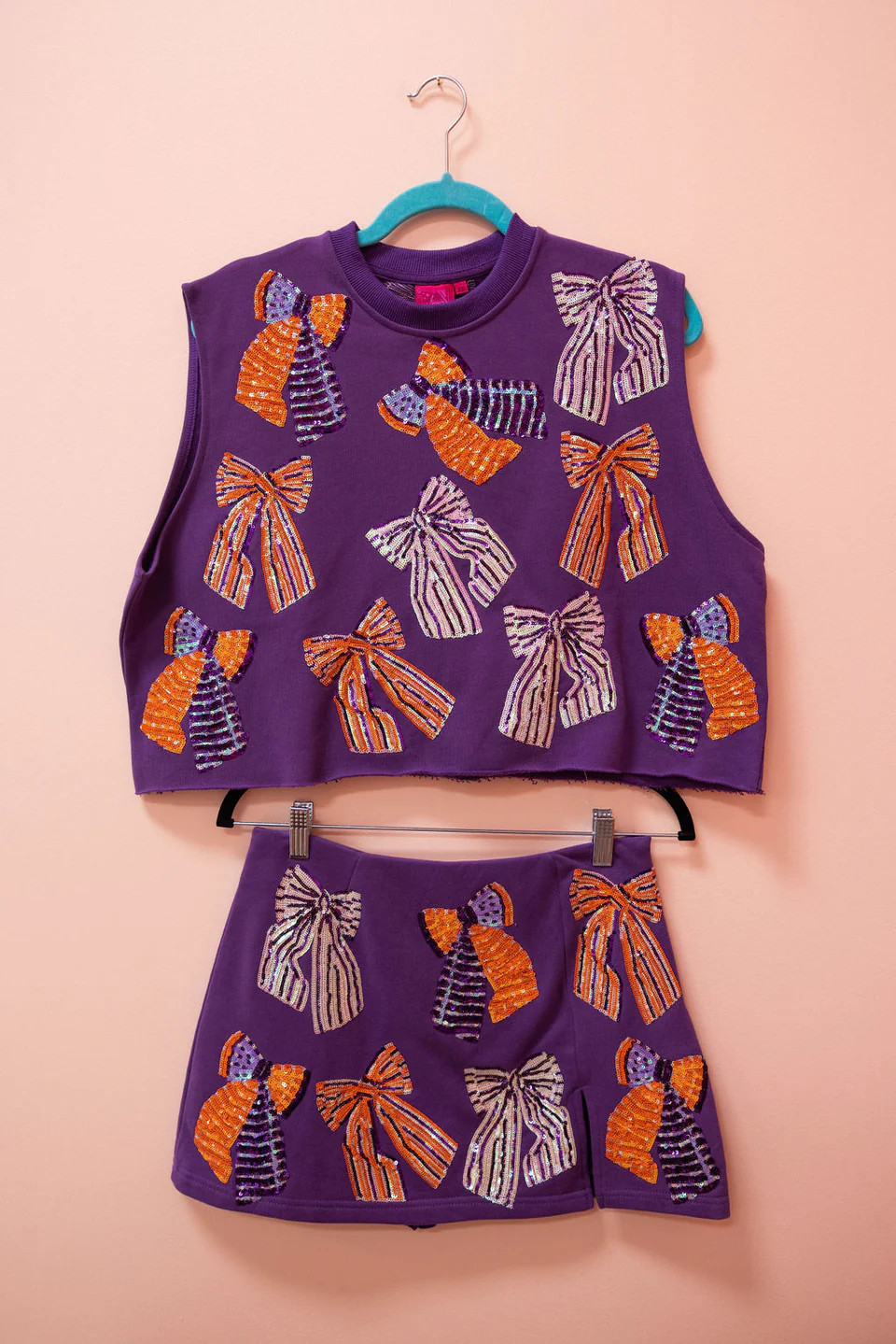 Striped Bow Set | Queen of Sparkles