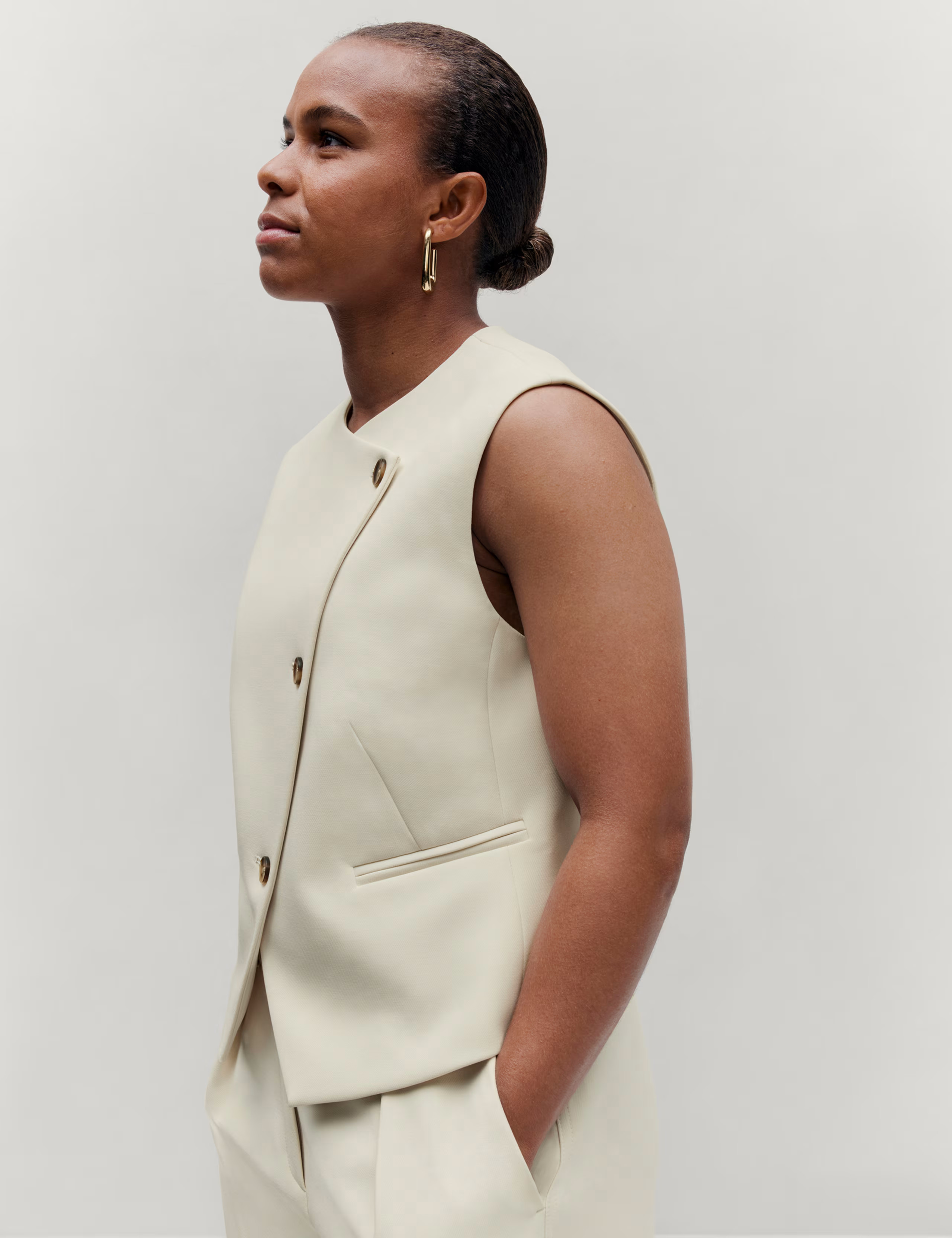 Tailored Asymmetric Waistcoat | Marks & Spencer (UK)