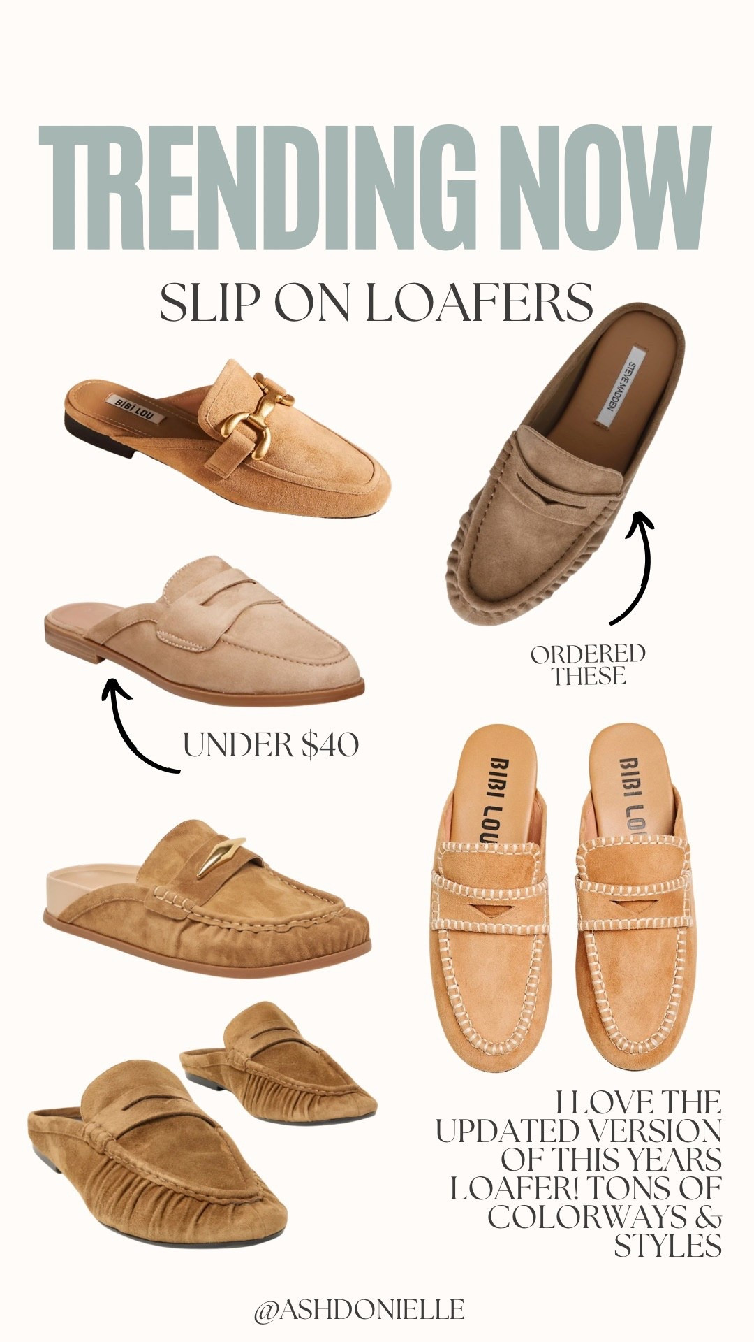 Slip on loafers - trending now 

#LTKootd #LTKgrwm #LTKSaleAlert