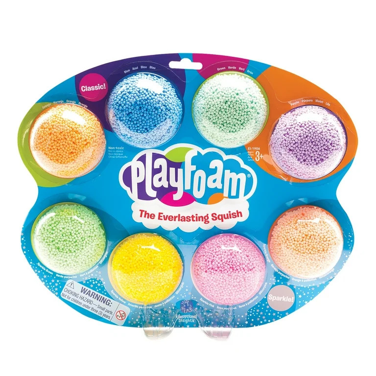 Educational Insights Playfoam Combo 8-Pack, Fidget, Sensory Toy, Stocking Stuffer for Boys & Girl... | Walmart (US)