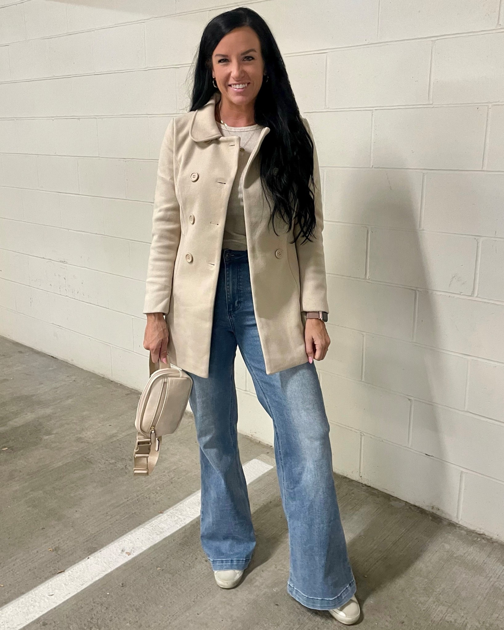 A winter coat you won’t believe is under $60 from Amazon! I love this neutral beige color because it looks so polished and goes with everything. It does come in 15+ colors to choose from, too! I took a size down to wear over my light long sleeves here in AZ, but I suggest getting your normal size if you plan to wear it over sweaters and warmer tops.

#LTKWorkwear #LTKSaleAlert #LTKSeasonal