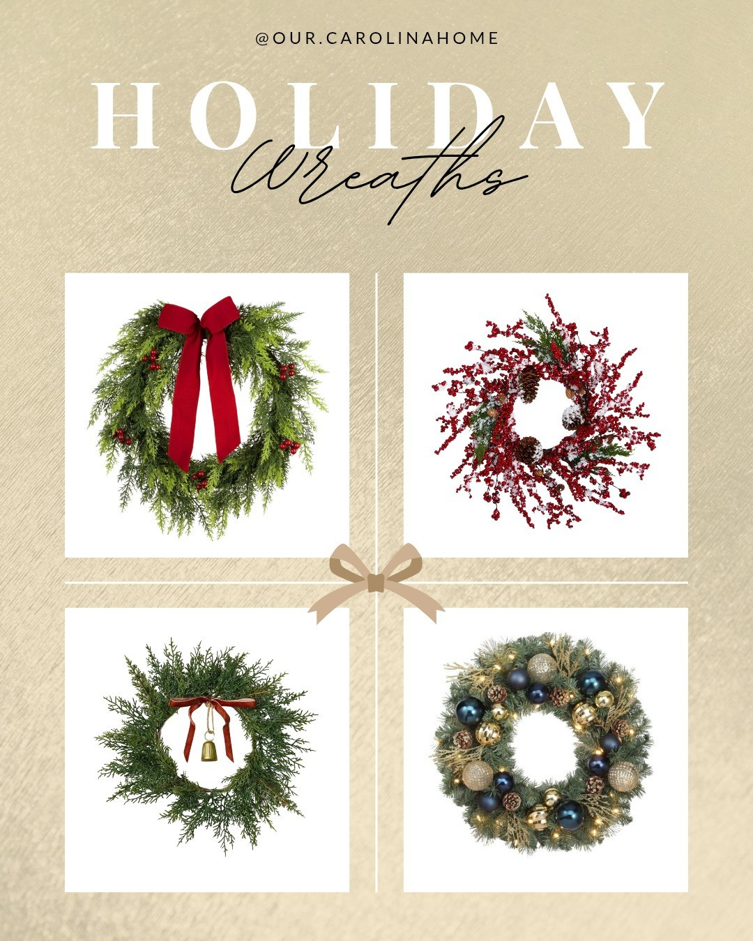 Holiday Wreaths. Christmas decor, Target, Amazon, Walmart daily deals. Pine, ribbon, berry, ornament makw for several festive wreaths on sale at Target

#LTKHoliday #LTKSaleAlert #LTKSeasonal