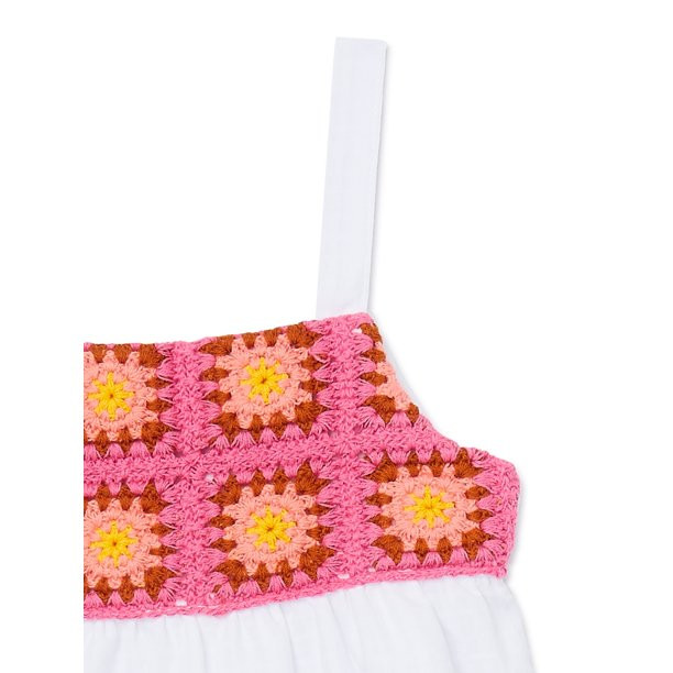 Wonder Nation Toddler Girls Top and Skirt Set, 2-Piece, Sizes 12M-5T | Walmart (US)