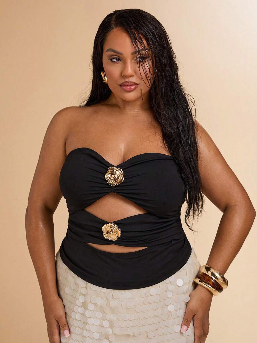 SHEIN BAE Summer Beach Vacation Plus Size Clothing Holiday Clothing Party Gathering, Dating Trave... | SHEIN