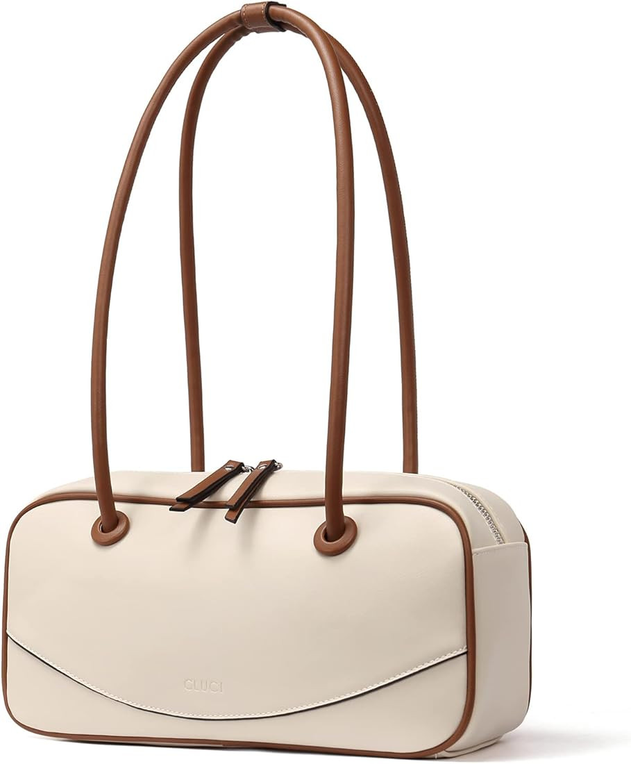 CLUCI Vegan Leather Purses For Women Shoulder Bag Satchel Shoulder Bag | Amazon (US)