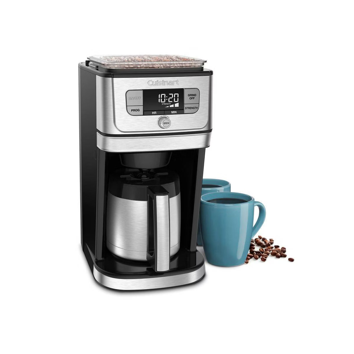 Cuisinart Burr Grind & Brew 10-Cup Coffeemaker with Thermal Carafe - Stainless Steel - DGB-850 | Target