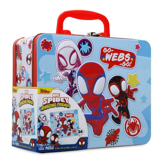 Marvel Spidey And His Amazing Friends™ 24-Piece Puzzle & Tin Storage Box | Five Below