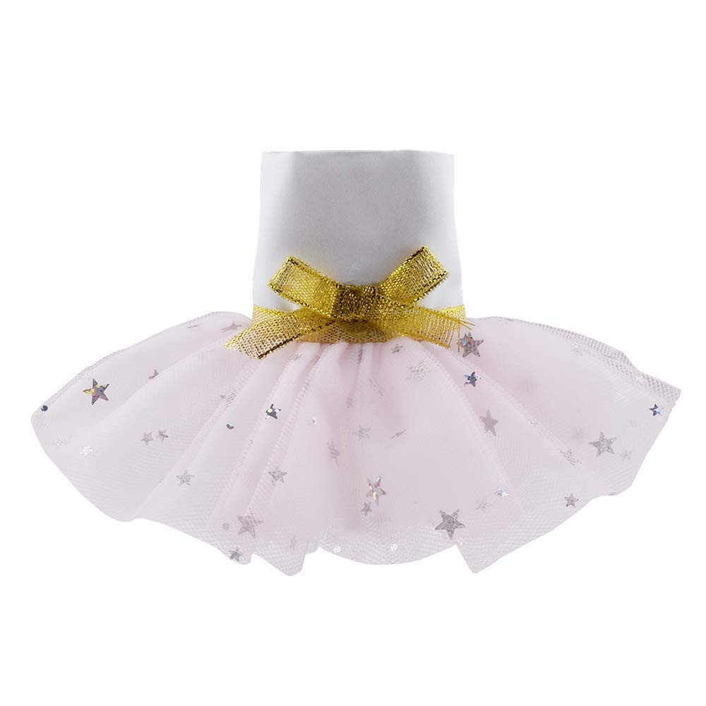 E-TING Santa Clothing Light Pink Tulle Dress for elf Doll Christmas Decoration Accessories | Amazon (US)