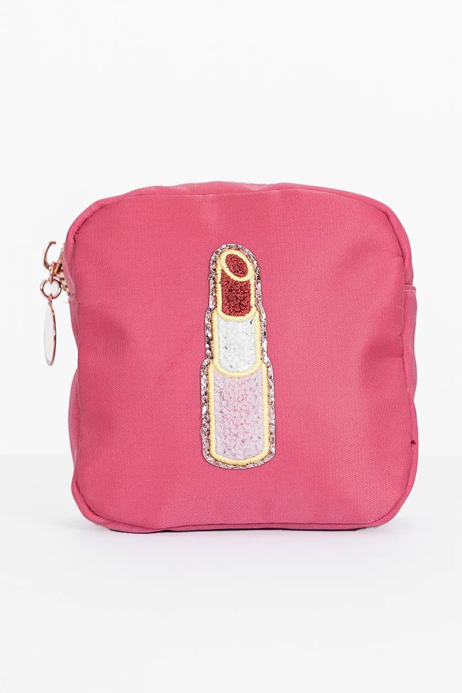 Pink Lily Beauty Lipstick Patch Mini Travel Bag FINAL SALE | Pink Lily